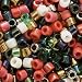 Miyuki Delica Seed Beads Mix 10/0 Christmas Red, White, Green 8 Grams