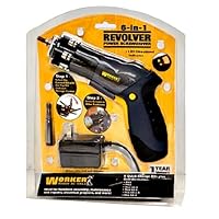 Worker 6274 4.8-Volt Nicad Rechargeable Revolver Cordless Screwdriver Kit