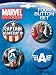 Marvel Comics Captain America 4 Piece Button Set