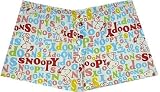 Peanuts / Snoopy Pose / Name All-Over Sleep Short for women - Small