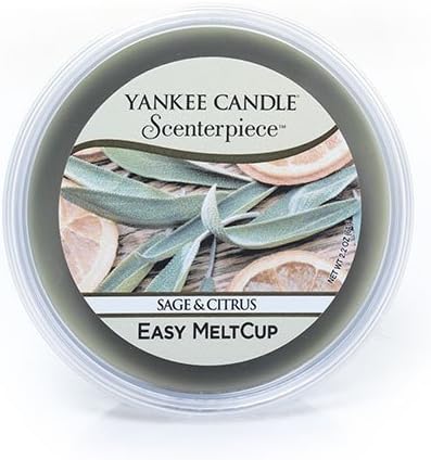 Scenterpiece Easy MeltCup 2.2oz - Yankee Candle Sage & Citrus