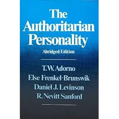 The Authoritarian Personality (Studies in Prejudice)