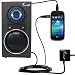 10 Watt Battery Powered Portable Amplified Audio Speaker with Dual charger also charges the Dell Aero