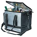 Ezetil EC S - Glaci�re �lectrique - 12 V / 2,8 A - Argent/noir - 37 x 35 x 35,5 cm