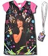 Camp Rock Pink and Black, Short-sleeve Dorm shirt w/ backstage pass for girls. - CLEARANCE