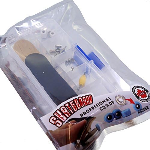Finger Playing Skateboard Maple Fingerboard - White Tyre