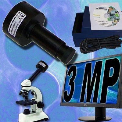 Digital Mikroskop TMT-DCM-310 Okular Mikroskopkamera Kamera ***MIT 3 JAHRE TMT-GARANTIESERVICE*** MC3