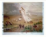 Historic Print (M): Westward the course of destinyWestward ho!Manifest destiny