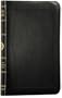 ESV Compact Bible, Premium Bonded Leather, Black, Red Letter Text