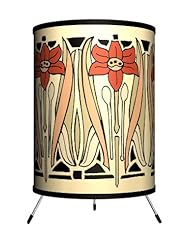 Home Improvement: Lamp-In-A-Box TRI-DEC-NOUVB Décor Art - Art Nouveau Beige Tripod Lamp - LAMP IN A BOX, LLC.