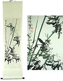 Chinese Scroll Painting - Zhu (Bamboo)