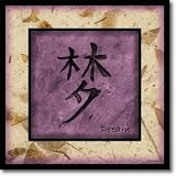 Asian Symbols by Sosik ~ Set of 4
