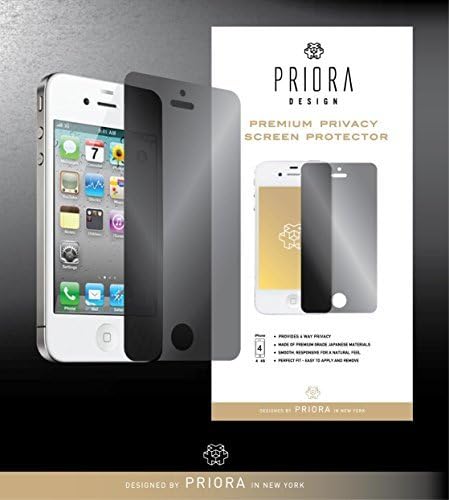 Priora Design iPhone 4 4S Premium Privacy Screen Protector - 1 Pack