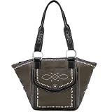 Lou-EllaWildWestBucketBagPurseWesternLUWWGM330HandbagBrown