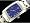 NEW PAOLO GUCCI LADIES CRYSTAL SQUARE STEEL WATCH BLUE