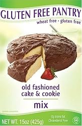 The Gluten-Free Pantry Old Fashioned Cake & Cookie Mix, 15-Ounce Boxes (Pack of 6)