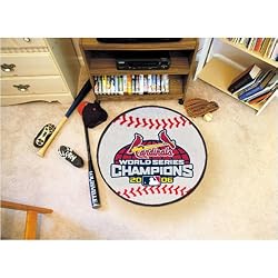 Boston Red Sox World Series Champions MLB "Baseball" Round Floor Mat (29")