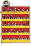 MLCS 45 Pc. SHOPMAKER Boxed Router Bit Set, 1/2 Shank with FREE Shipping*