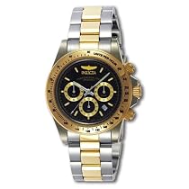 Invicta Men's Speedway Collection Gold-Tone Chronograph S Series Watch #9224
