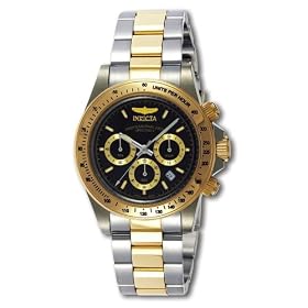 Invicta Men's Speedway Collection Gold-Tone Chronograph S Series Watch #9224