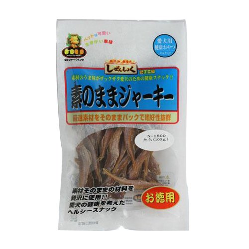 N-1800 素のままジャーキー たら100g×6
