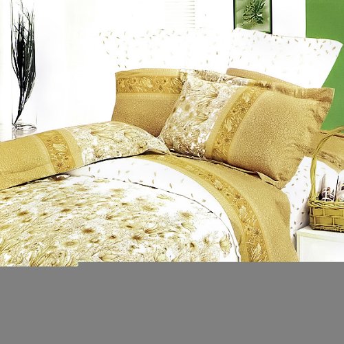 Blancho Bedding - [Field of Blossoms] 100% Cotton 3PC Comforter Cover/Duvet Cover Combo (Twin Size)