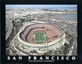 Small Candlestick Park San Francisco 49ers Aerial Unframed Print