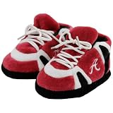 Alabama Crimson Tide Baby Slipper in Red / White Size: One Size Fits All