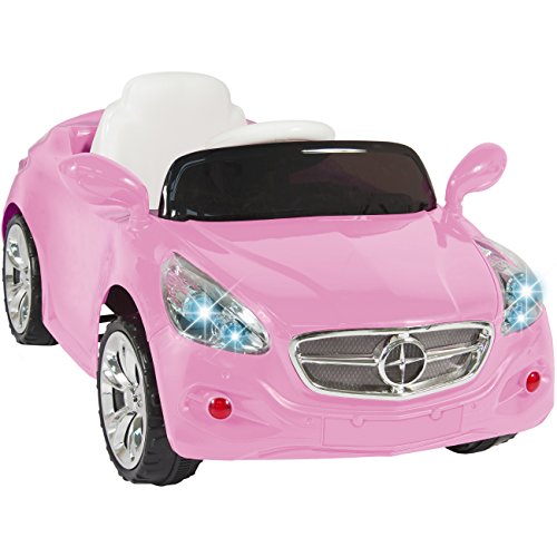 Best Choice Products Kids 12V Electric Power Wheels RC Car Ride On with Radio & MP3, Pink
