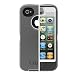 Otterbox Defender Series Hybrid Case & Holster for iPhone 4 & 4S  - Retail Packaging - White/Gunmetal Grey