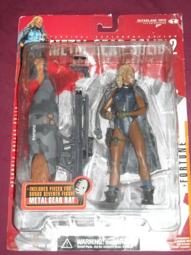 Metal Gear Solid 2 Fortune Action Figure Mcfarlane Toys