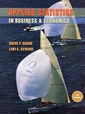 Applied Statistics in Business and Economics