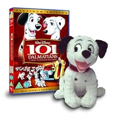 101 Dalmatians Platinum Edition (Ltd  Edition with Dalmatian Toy) [DVD] [1961]