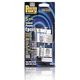 Permatex 84201 Permapoxy 5 Minute General Purpose Epoxy -- Crystal Clear, 2 - 0.6 Oz Tube