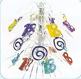 Centerpiece KASKADE ZAHL 18 Tisch Dekoration