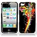 Premium - Apple iPhone 4 Musical Rainbow Cover - Faceplate - Case - Snap On - Perfect Fit Guaranteed
