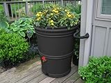UPC 854472002105 product image for RainStation 65 gal. Rain Barrel with Diverter in Recycled Black | upcitemdb.com