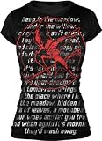 The Hunger Games - Katniss Song Juniors T-Shirt (Large/Black)