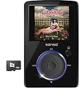 SanDisk Sansa Fuze MP3-/Video-Player 4 GB mit Radio (inkl. Katy Perry Album auf microSD-Karte)
