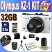 Olympus XZ-1 10 MP Digital Camera with f1.8 Lens and 3-Inch OLED Monitor (White) + Extended Life Battery + 32GB SDHC Class 10 Memory Card + USB Card Reader + Memory Card Wallet + Deluxe Case w/Strap + Shock Proof Deluxe Case + Mini HDMI to HDMI Cable + Accessory Saver Bundle!