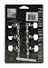 Ping P2642 Individual  Chrome Standard Button Electric Guitar Part
