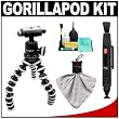 Joby GP3 Gorillapod SLR-Zoom Tripod with Ballhead for Digital SLR Cameras with Zoom Lens + Accessory Kit