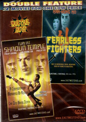 Fearless Fighters+Fury at Shaolin Temple[Slim Case]
