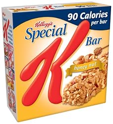 Kellogg's Special K Bars, Honey Nut, 6-Count Boxes (Pack of 12)