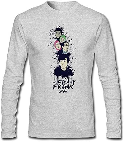 MENEO Men's The Filthy Frank Show Long Sleeve T-shirt HeatherGray S