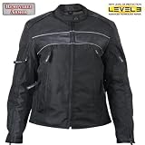 Xelement XS-1971 Ladies Street Motorcycle Jacket – Size : 2XL