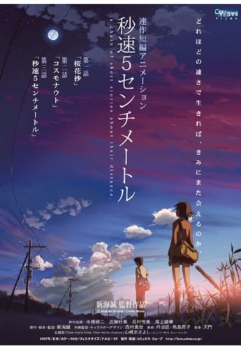  5 Centimetres Per Second [Blu-ray] [2007] cd cover
