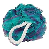 Eco-friendly Mesh Bath & Shower Sponges (3-pack) of Large (70 Gram) Recyclable Poufs Exfoliating to Silky Soft Skin Bio-degradable Loofa-loofah-loufa-luffa-pouf-puff By á la paix