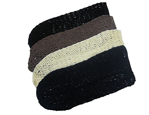 Extra Long Hair Net Snood - Large Crochet Hair Net Snood