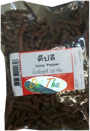 Organic Wholes Long Peper 250g 1 Package Thailand